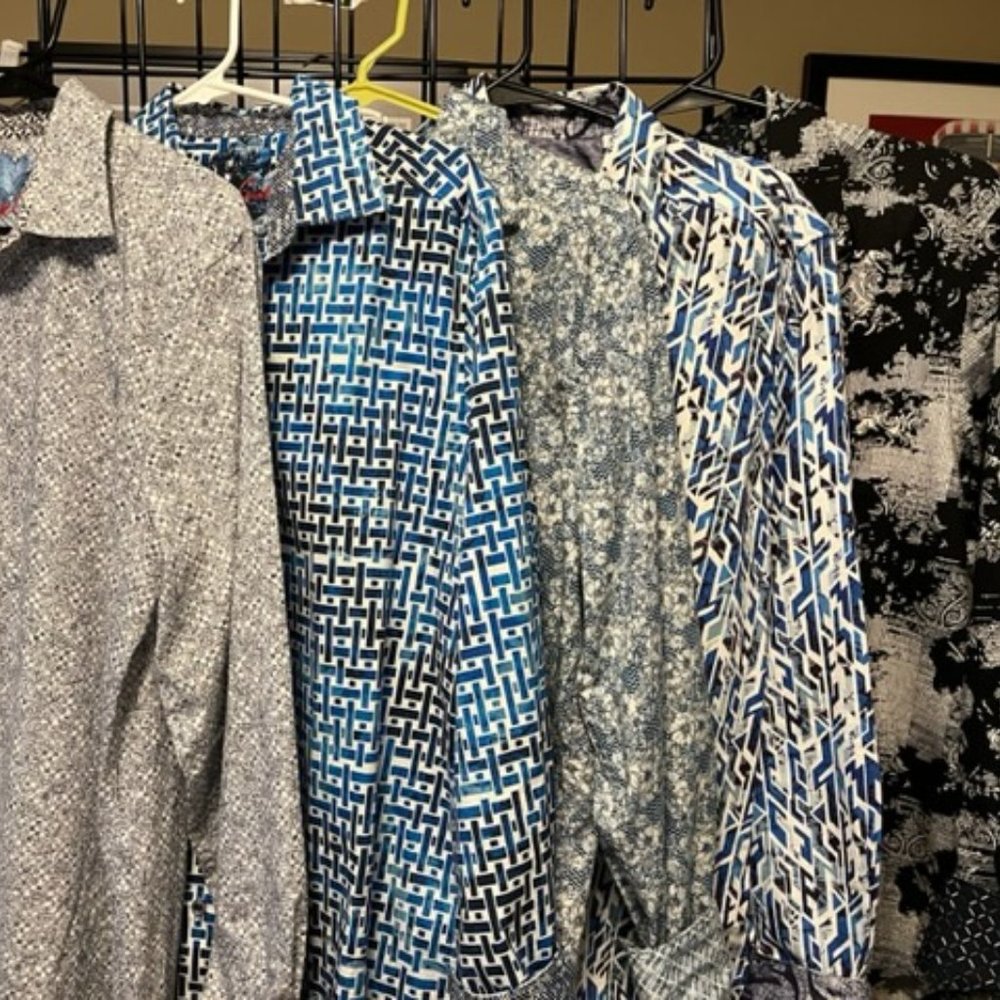 Robert Graham Long Sleeve Shirts- 5 Men's